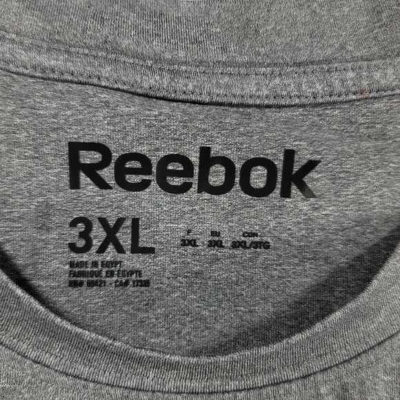Reebok Speedwick Shirt Mens Sixe 3XL Gray Lightweight Activewear Long Sleeve - Picture 4 of 7